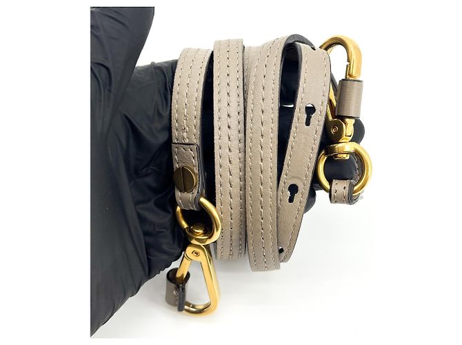 Chloé Chloe Nile Crocodile Embossed Leather Small - vista 7
