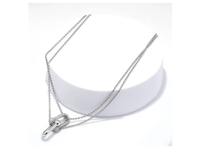 Tiffany & Co. Ciondolo HardWear Oro Bianco 18kt - vista 2