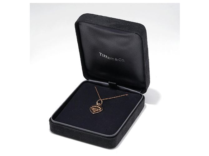 Collana Tiffany & Co. Return to Tiffany Full Heart Oro Rosa - vista 4