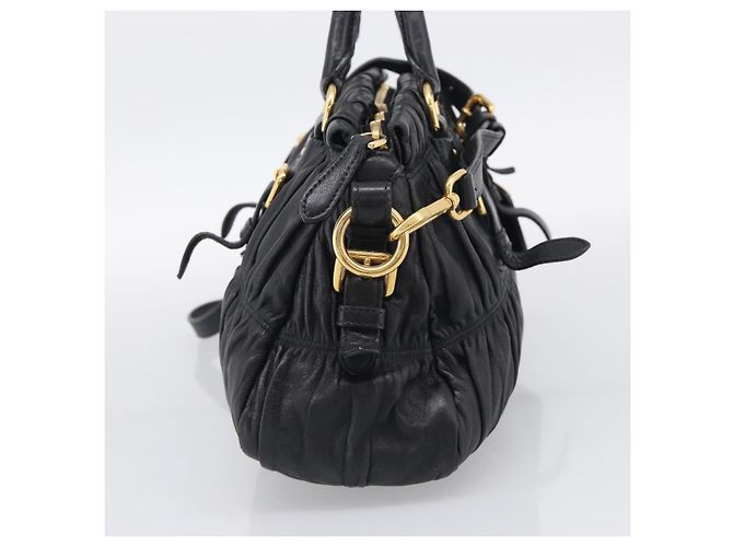 Prada Gaufre Convertible Satchel aus Nappa-Leder Medium - Ansicht 3
