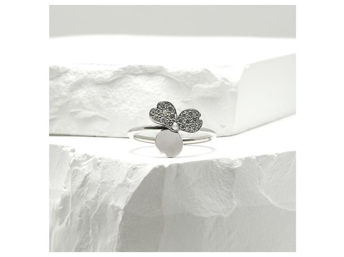 Tiffany & Co. Paper Flowers Platin-Diamantring, Größe 55 - Ansicht 2