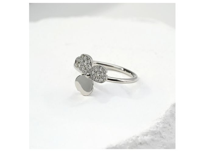 Tiffany & Co. Paper Flowers Platin-Diamantring, Größe 55 - Ansicht 3