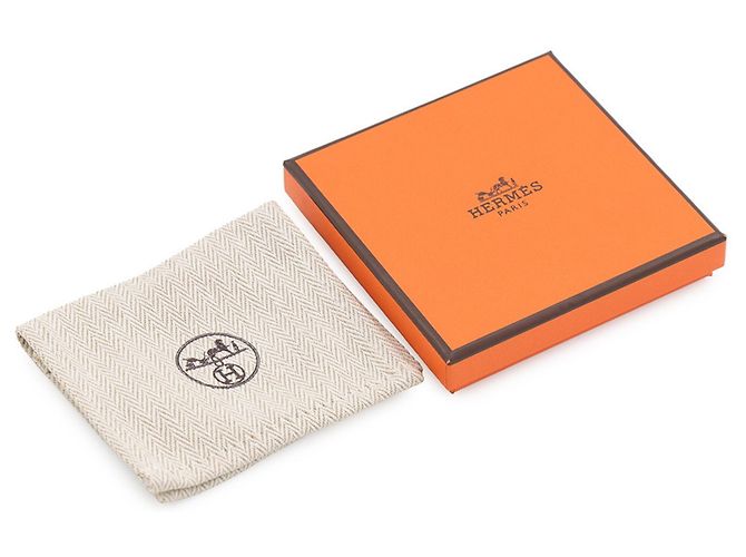 Hermès Hermes Armreif aus orangefarbenem Emaille - Ansicht 11