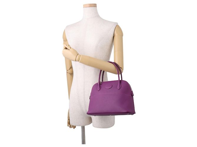 Hermès Sac à main Hermes Bolide 27 Anemone Epsom - vue 4