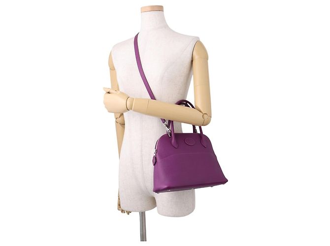 Hermès Sac à main Hermes Bolide 27 Anemone Epsom - vue 5