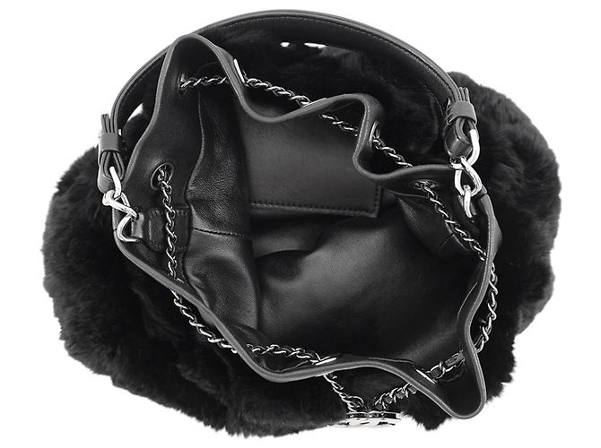 Bolso de cordón Chanel Negro - vista 6