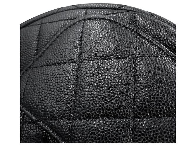 Sac à main Chanel Noir - Sac à épaule avec chaîne - vue 7
