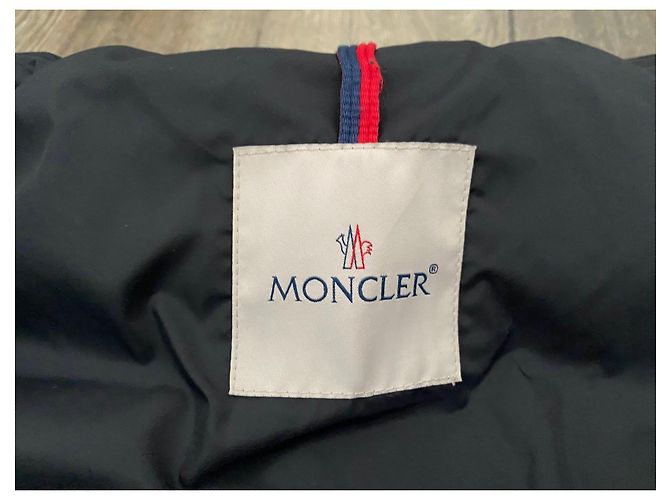 Moncler Arcs Giubbotto Blu Navy - vista 11