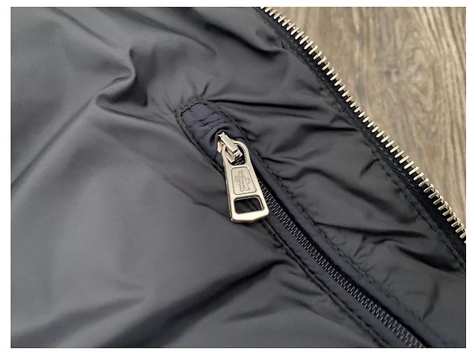 Moncler Arcs Giubbotto Blu Navy - vista 15