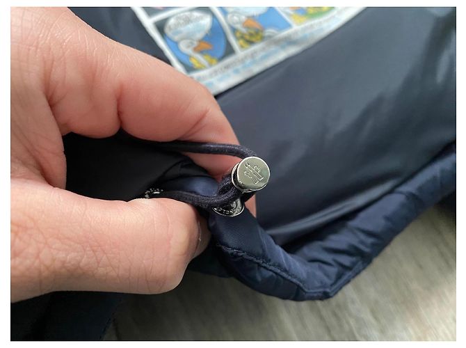 Moncler Arcs Giubbotto Blu Navy - vista 16