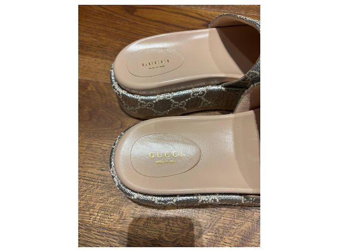 Gucci GG Monogram Plateau-Slipper - Ansicht 10