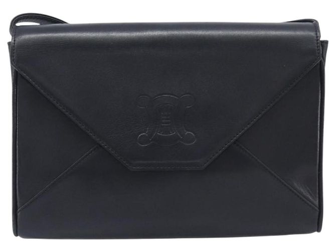 Céline CELINE Schultertasche Leder Schwarz Auth 208500A - Jerrillo - Ansicht 2