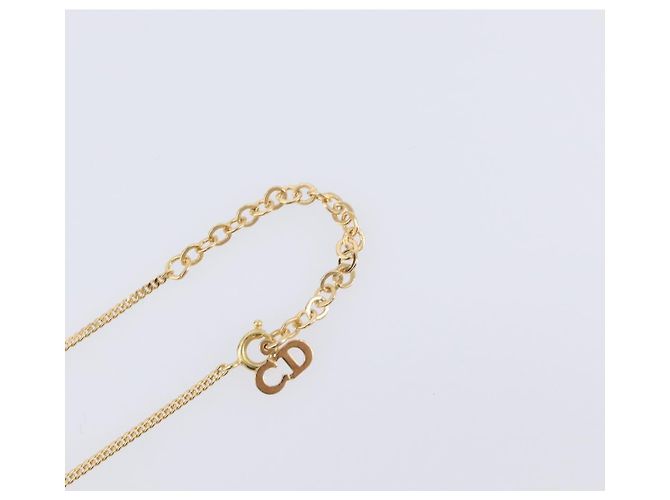 Christian Dior Necklace Metal Gold Tone Auth 208530 - Jerrillo - vista 14