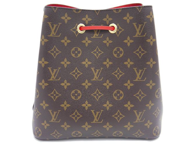 mala de ombro Louis Vuitton NeoNoe MM Monogram Coquelicot - vista 2