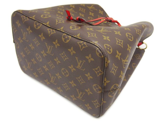 mala de ombro Louis Vuitton NeoNoe MM Monogram Coquelicot - vista 4