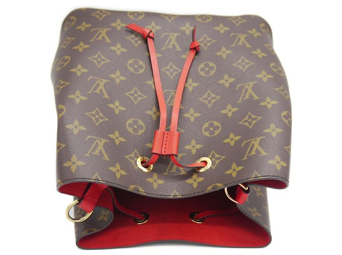 mala de ombro Louis Vuitton NeoNoe MM Monogram Coquelicot - vista 6