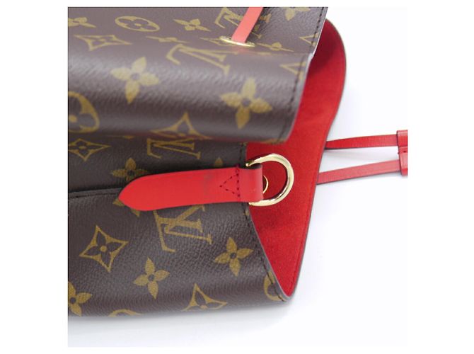 mala de ombro Louis Vuitton NeoNoe MM Monogram Coquelicot - vista 9
