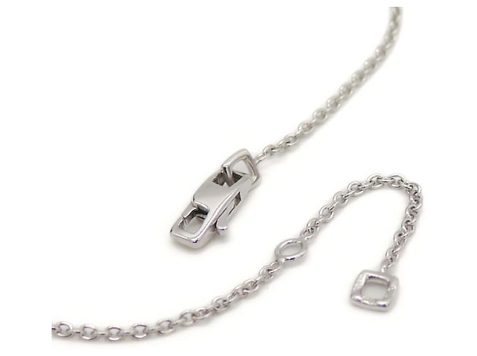 Collana con pendente Louis Vuitton Empreinte in oro bianco 18K - vista 5