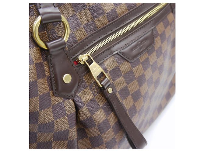 Louis Vuitton Evora MM Damier Ebene Schultertasche - Ansicht 8