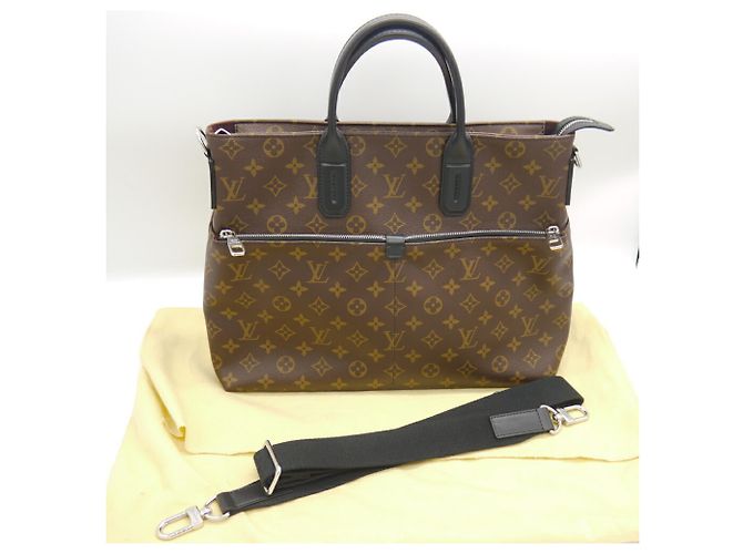 Bolso de hombro Louis Vuitton Monogram Macassar - vista 13