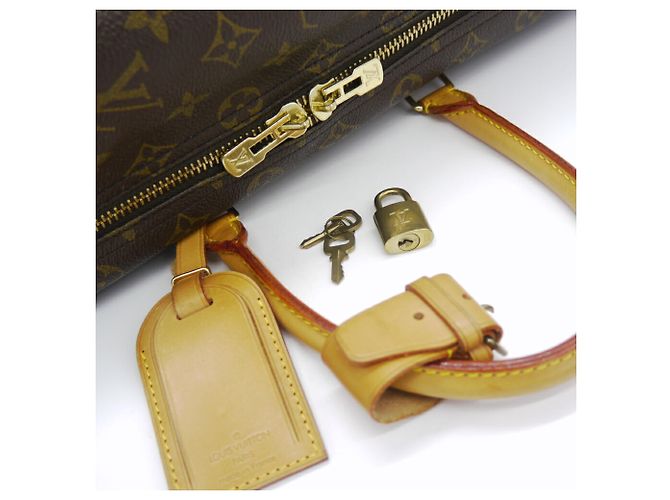 Borsa Boston Louis Vuitton Sirius 45 Monogram - vista 7