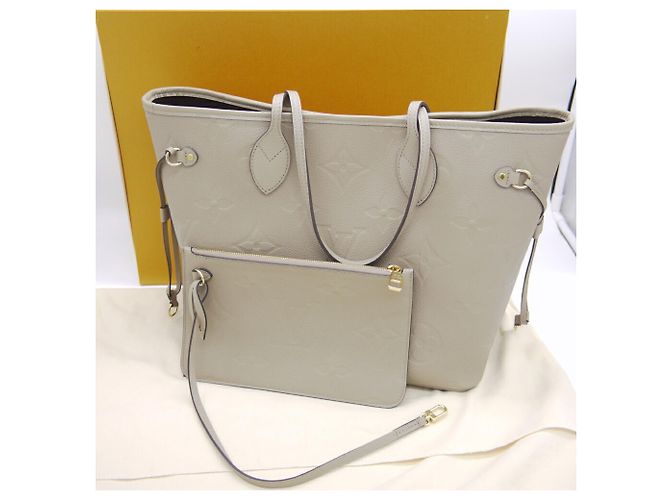 Sac cabas Louis Vuitton Neverfull MM Monogram Empreinte - vue 12