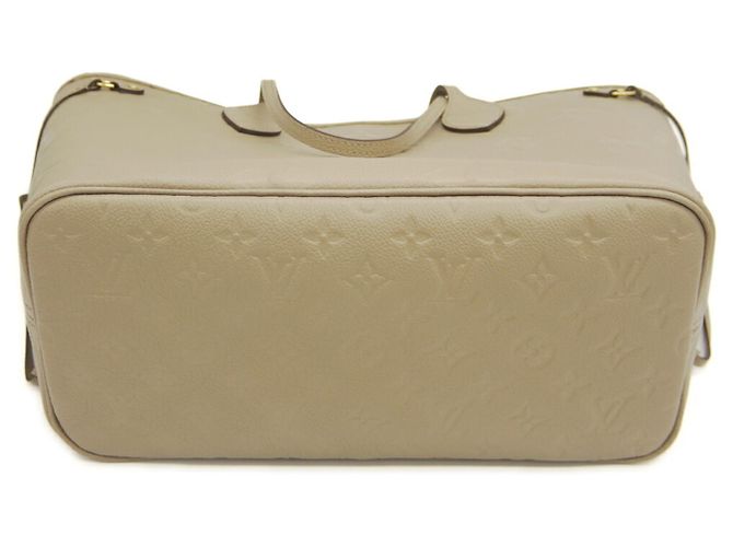 Sac cabas Louis Vuitton Neverfull MM Monogram Empreinte - vue 3