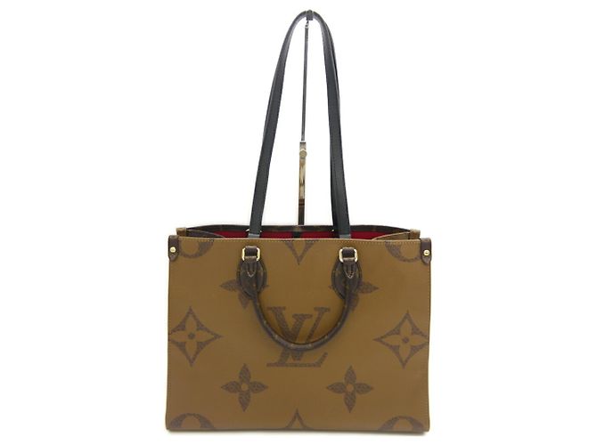 Borsa Tote Louis Vuitton OnTheGo MM Giant Monogram Reverse - vista 2