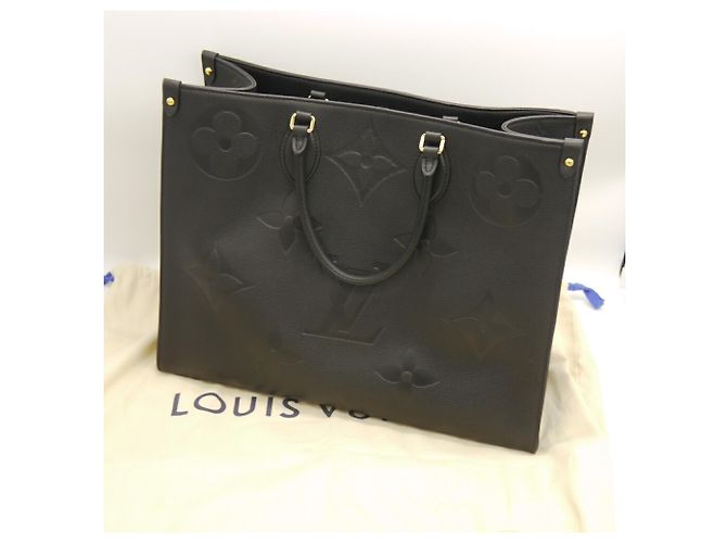 Bolso Tote Louis Vuitton OnTheGo GM Monogram Empreinte - vista 10