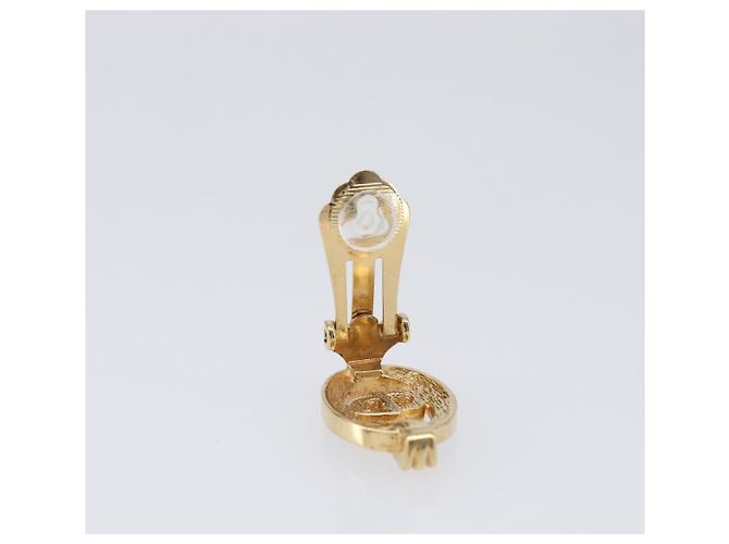 Christian Dior Earring Metal Gold Tone Auth 208532V - Jerrillo - vista 5