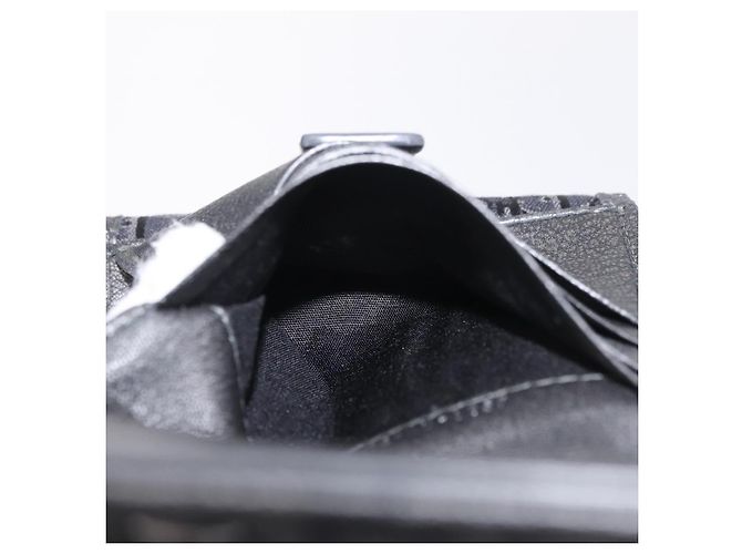 Christian Dior Trotter Canvas Wallet Black Silver Auth 208541V - Jerrillo - vista 20