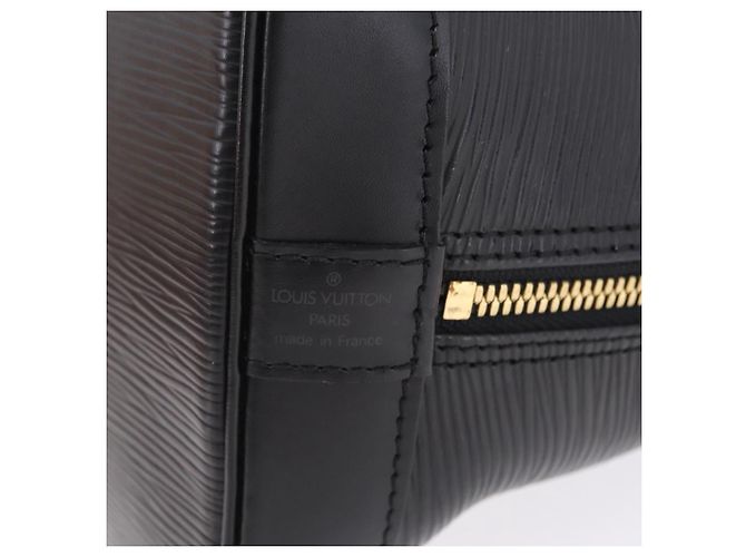 LOUIS VUITTON Epi Alma Hand Bag Noir Black M52142 LV Auth 208593V - Jerrillo - view 15
