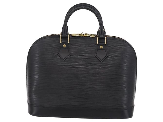 LOUIS VUITTON Epi Alma Hand Bag Noir Black M52142 LV Auth 208593V - Jerrillo - view 3
