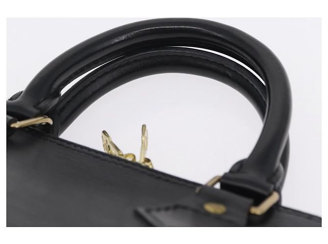 LOUIS VUITTON Epi Alma Hand Bag Noir Black M52142 LV Auth 208593V - Jerrillo - view 8