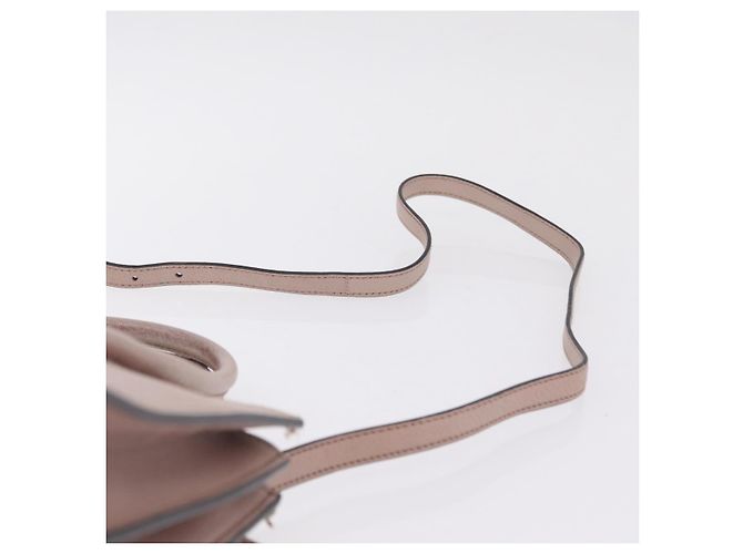 Miu Miu Hand Bag Leather 2way Beige Gold Tone Auth 209104 - Jerrillo - vista 11