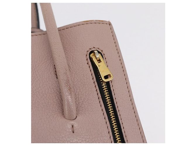 Miu Miu Hand Bag Leather 2way Beige Gold Tone Auth 209104 - Jerrillo - vista 20