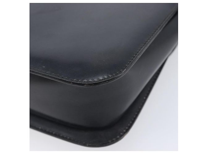Céline CELINE Shoulder Bag Leather Black Gold Auth 209039 - Jerrillo - vista 15