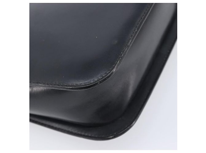 Céline CELINE Shoulder Bag Leather Black Gold Auth 209039 - Jerrillo - vista 16