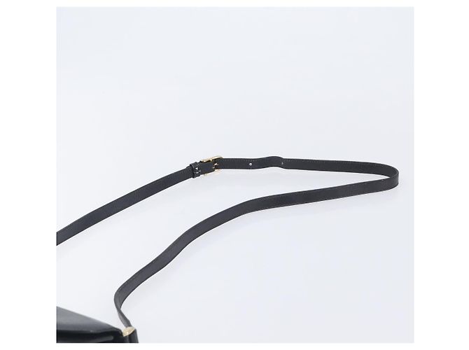 Céline CELINE Shoulder Bag Leather Black Gold Auth 209039 - Jerrillo - vista 8
