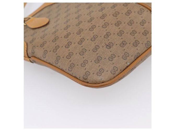 GUCCI Micro GG Web Sherry Line Shoulder Bag PVC Brown 904 02 047 Auth 209155 - Jerrillo - vista 14