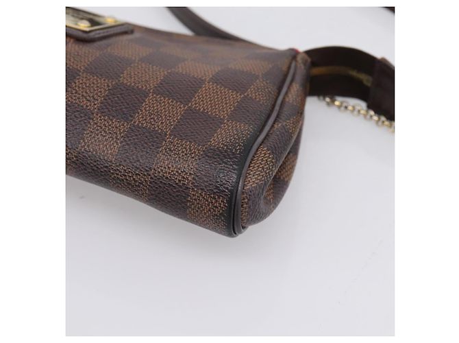 LOUIS VUITTON Damier Ebene Eva Shoulder Bag N55213 LV Auth 209468 - Jerrillo - vista 12
