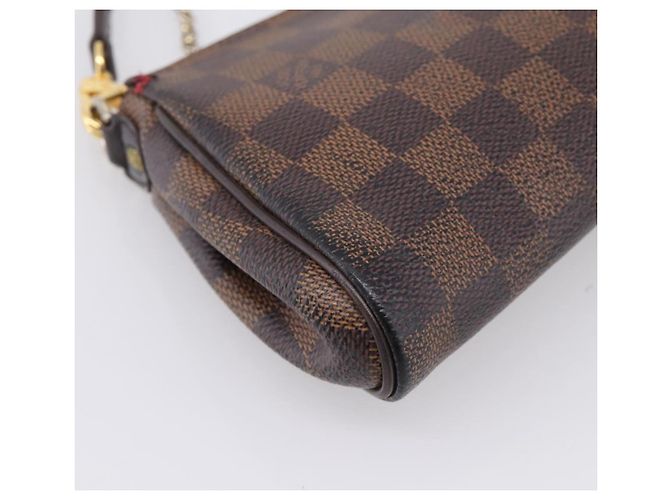 LOUIS VUITTON Damier Ebene Eva Shoulder Bag N55213 LV Auth 209468 - Jerrillo - vista 13