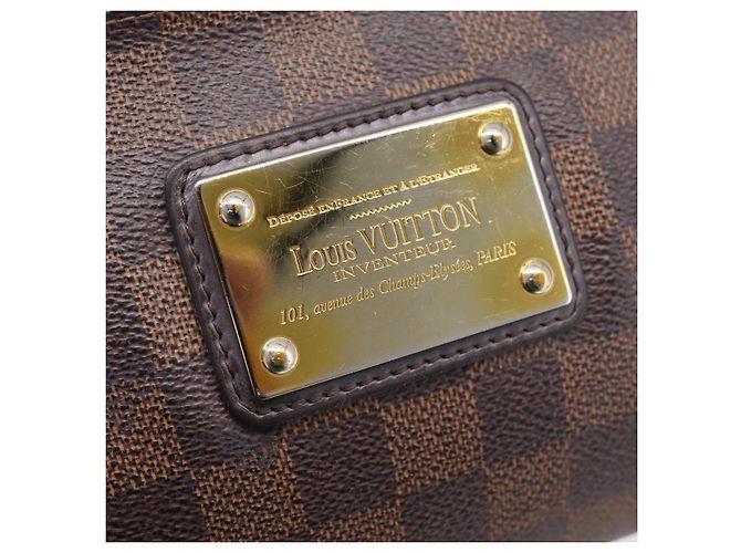LOUIS VUITTON Damier Ebene Eva Shoulder Bag N55213 LV Auth 209468 - Jerrillo - vista 18