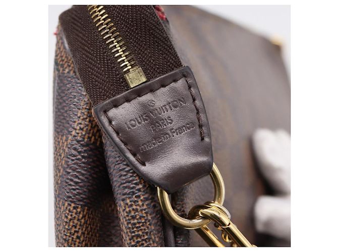 LOUIS VUITTON Damier Ebene Eva Shoulder Bag N55213 LV Auth 209468 - Jerrillo - vista 19