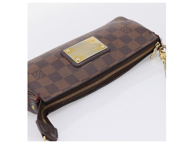 LOUIS VUITTON Damier Ebene Eva Shoulder Bag N55213 LV Auth 209468 - Jerrillo - vista 6