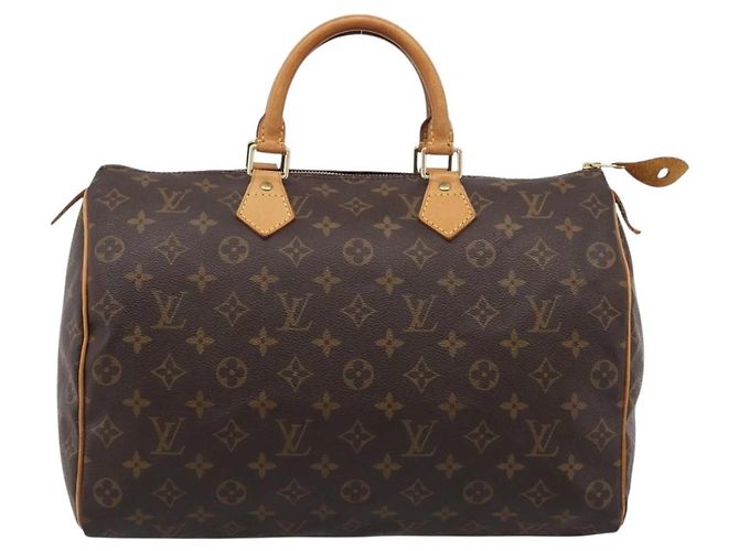 LOUIS VUITTON Monogram Speedy 35 Hand Bag M41524 LV Auth 209634V - Jerrillo - vista 2