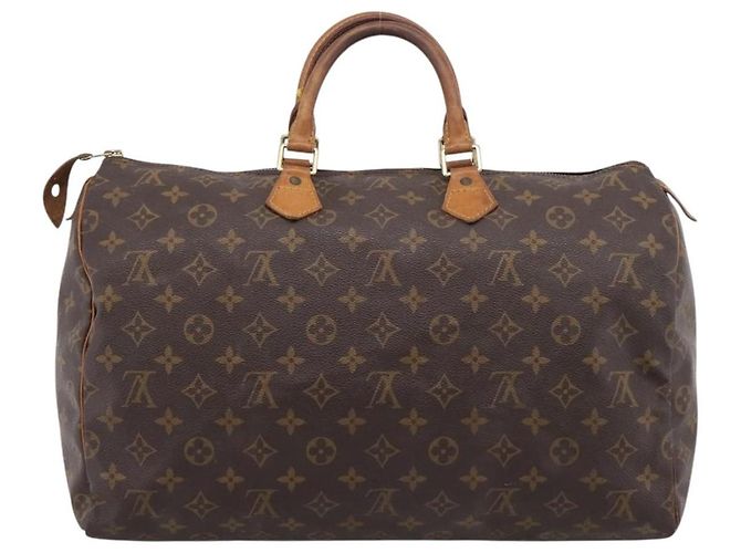LOUIS VUITTON Monogram Speedy 40 Hand Bag M41522 LV Auth 209686 - Jerrillo - vista 3