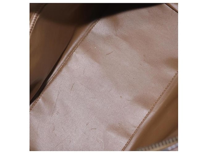 Céline CELINE Sac Boston Macadam PVC Marron Ton Or Auth 209797 - Jerrillo - vue 17