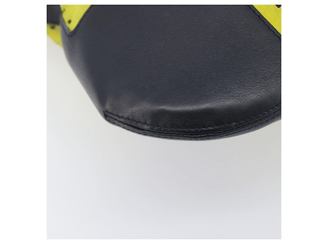 LOEWE Shoulder Bag Suede Yellow Gold Auth 209832 - Jerrillo - vista 11