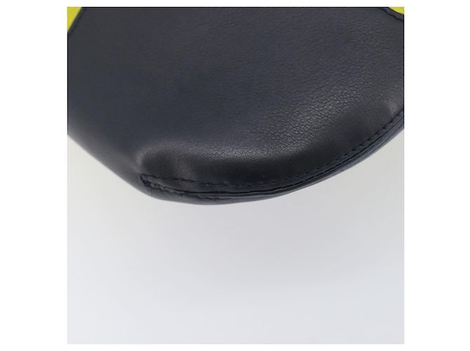LOEWE Shoulder Bag Suede Yellow Gold Auth 209832 - Jerrillo - vista 13